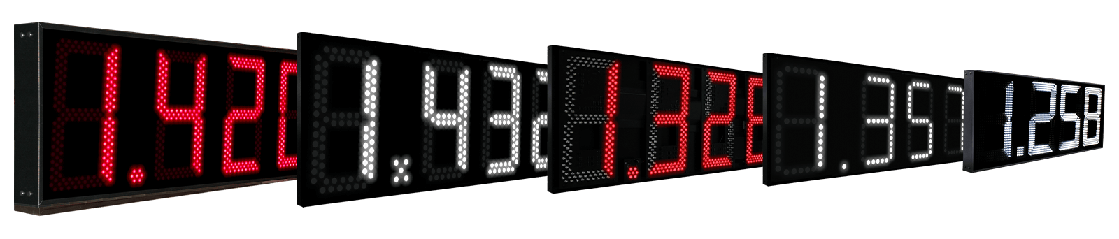 Precios de Combustible LED 1