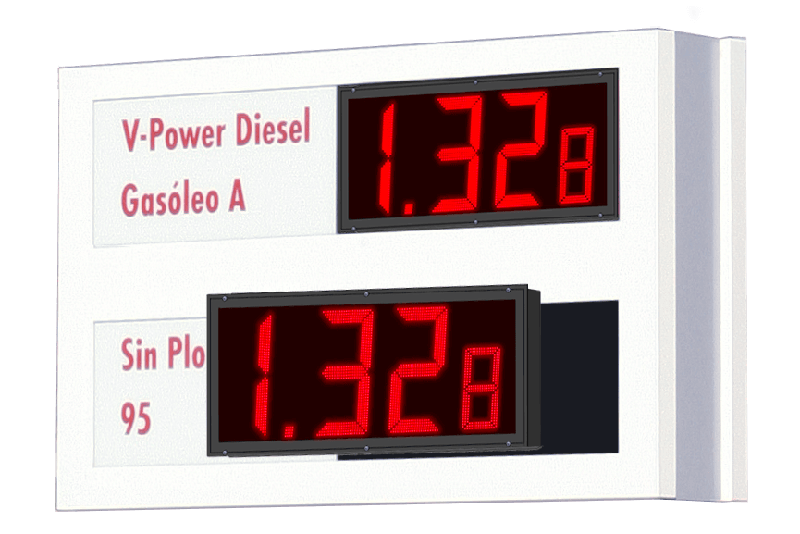 Precios de Combustible LED 15