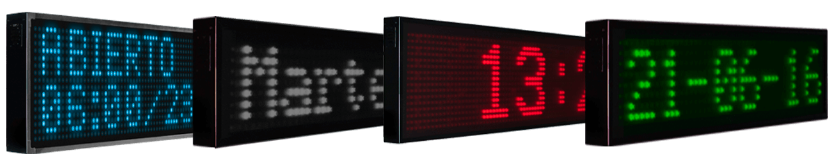 Displays LED para comercios 1