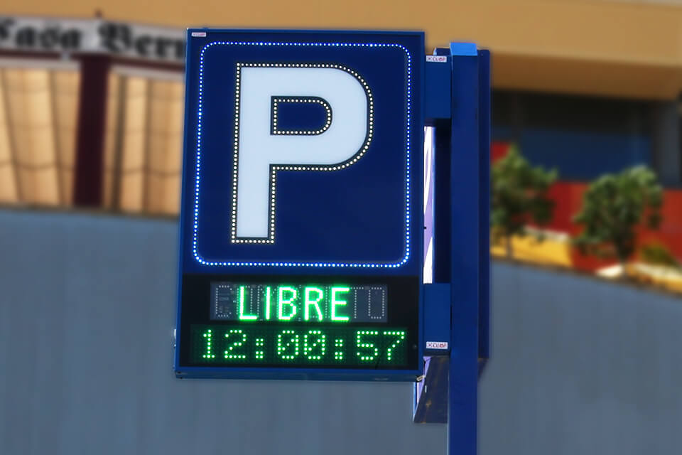 Banderolas para Parkings 17