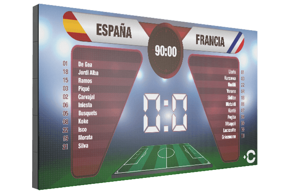 Marcadores para fútbol y rugby 1