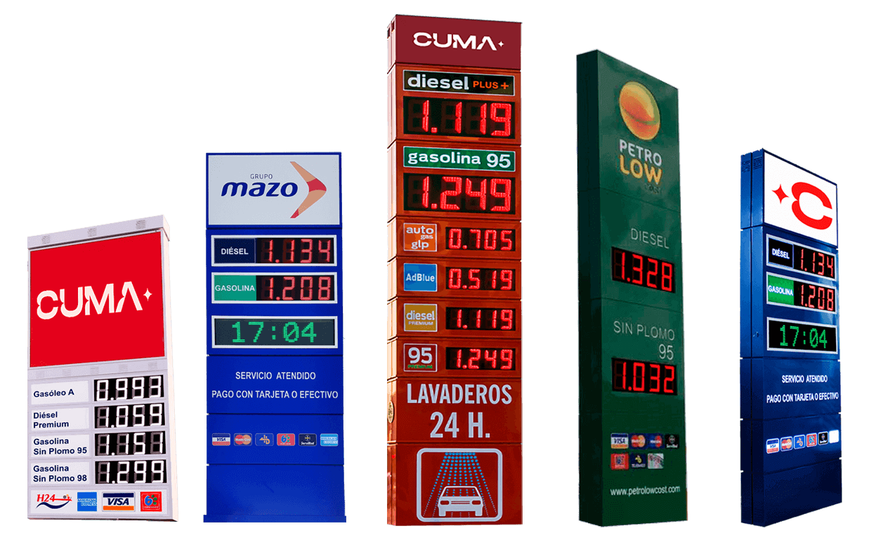 Monolitos para gasolineras 3