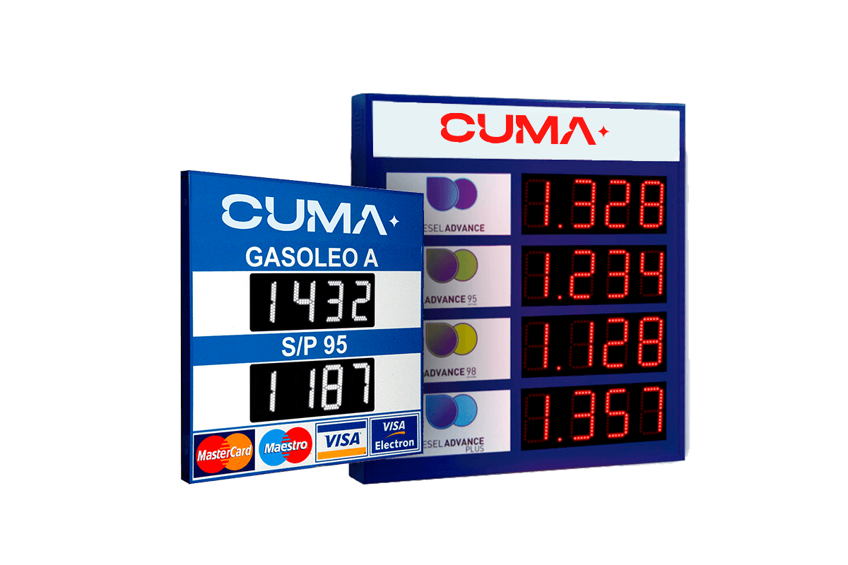 Precios de Combustible LED