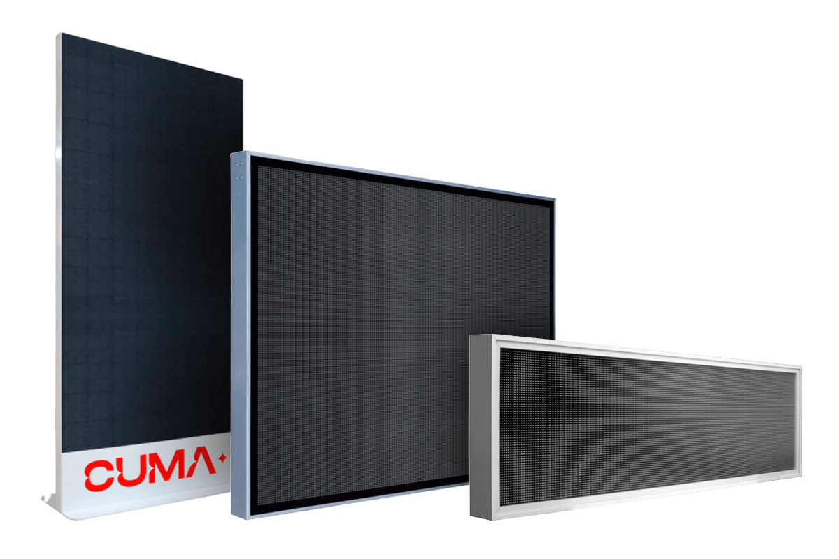 Pantallas de LED para interior