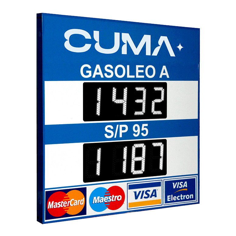 Precios de Combustible LED 14