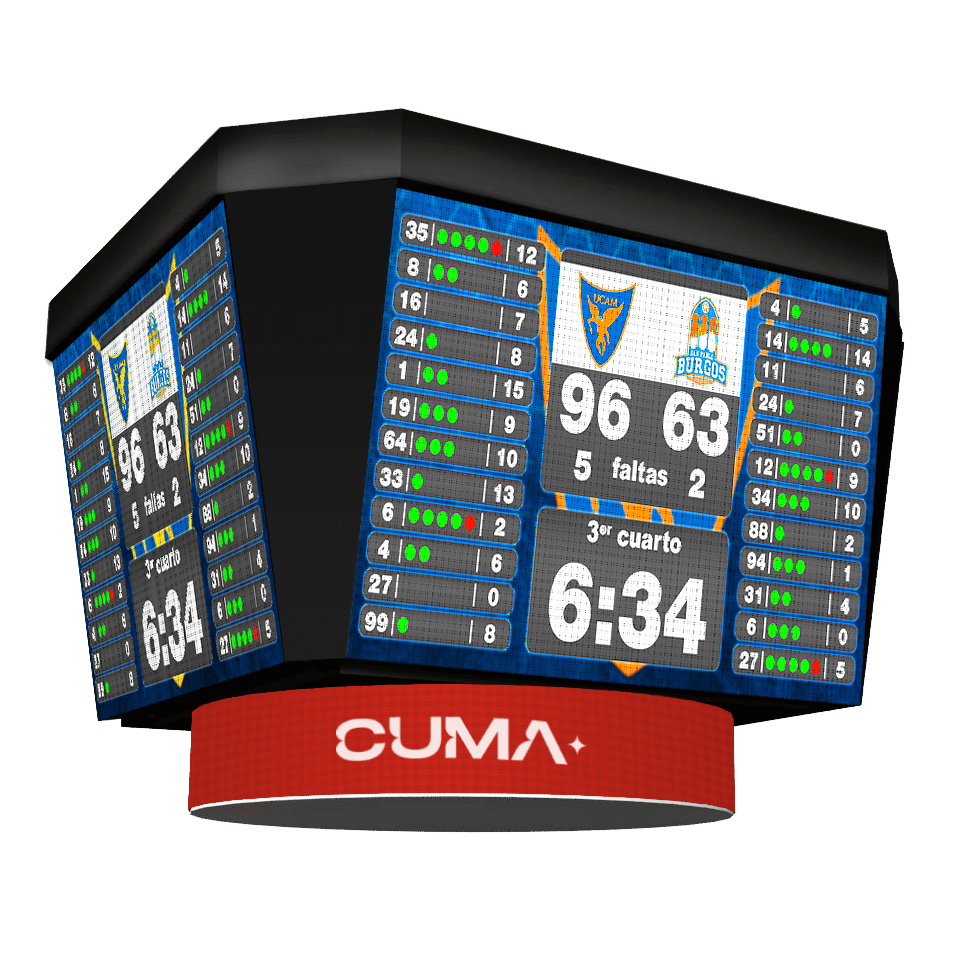 Marcadores para basket 3